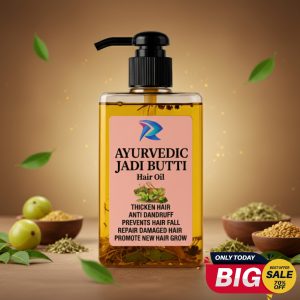 Ayurvedic Jadi Butti Hair Oil For Men & Women